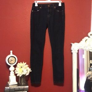 Forever 21 dark wash skinny jeans